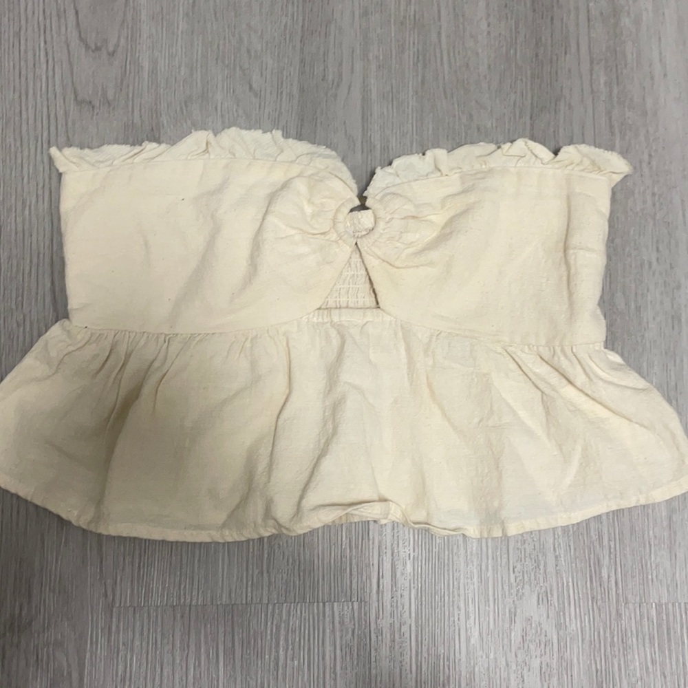 Cream PacSun Tube Top